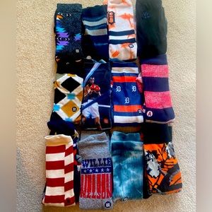 12 pair Men’s L/XL Stance socks